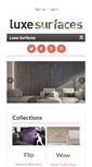 Mobile Screenshot of luxesurfaces.com